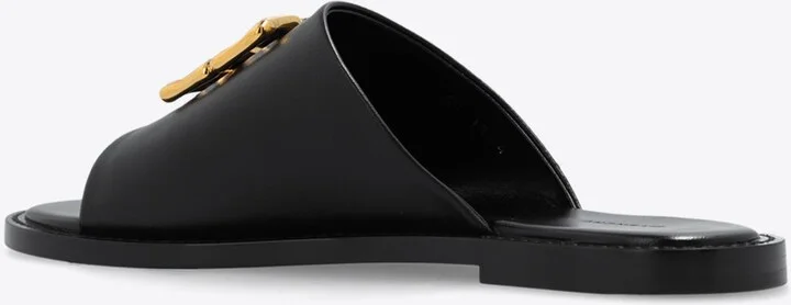 4G Liquid Nappa Leather Flat Mules - Image 2