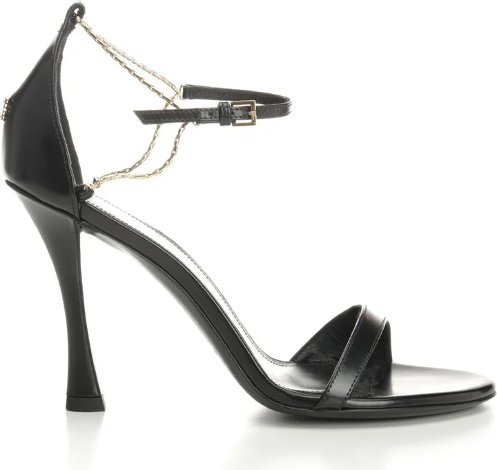 4g Liquid Sandals Black