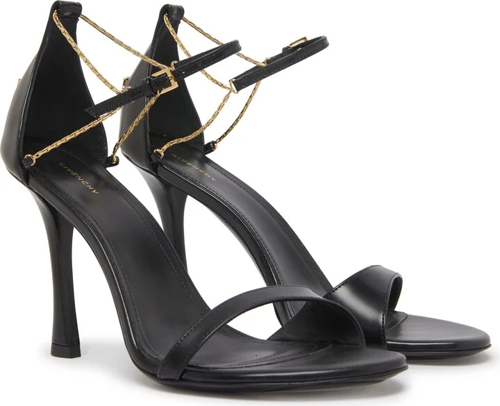 4G Liquid sandals in leather - Image 3