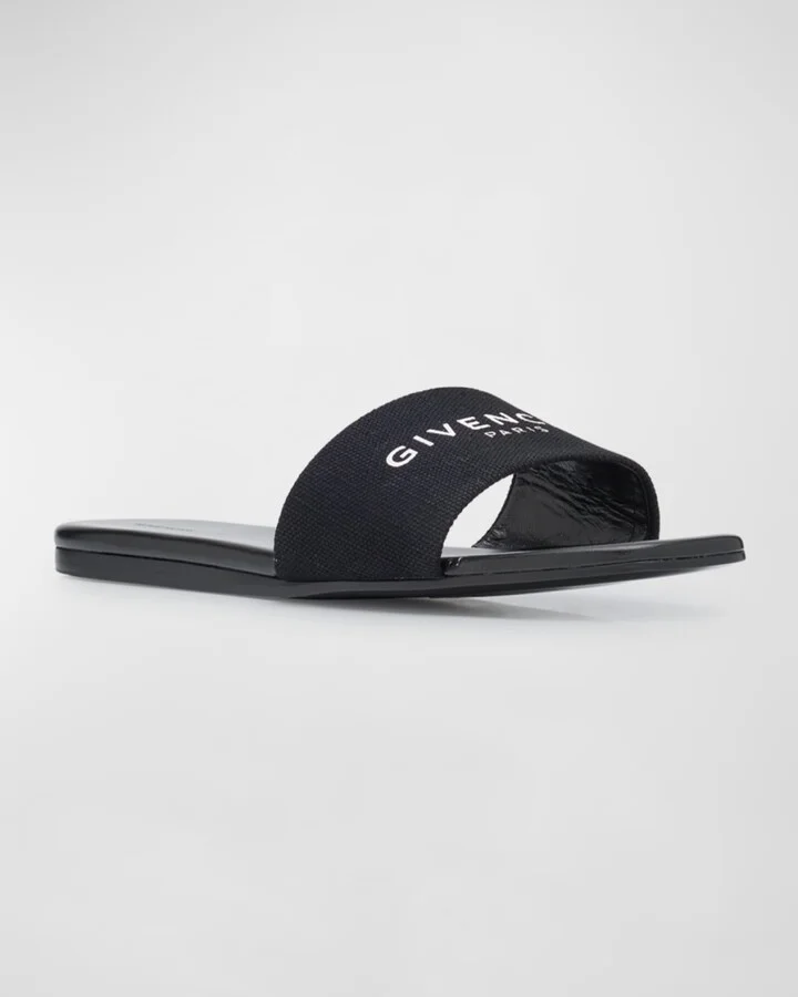 4G Logo Flat Slide Sandals - Image 2