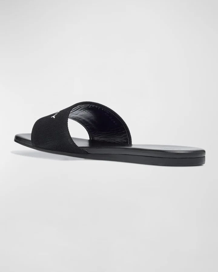 4G Logo Flat Slide Sandals - Image 3