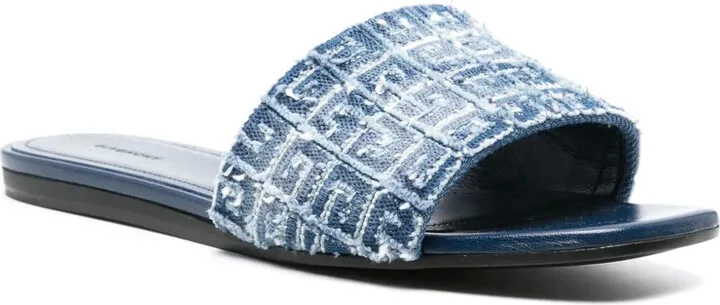 4G-monogram distressed slides - Image 2