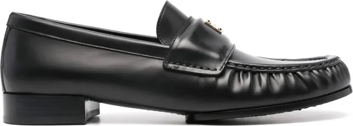 4G-plaque loafers