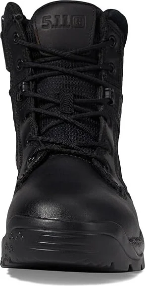 5.11 Tactical 6 ATAC 2.0 Side Zip Men's Boots Black 1 : 8 M, Textile/Leather - Image 2