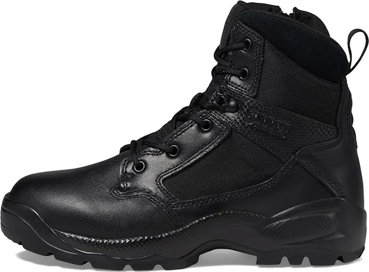 5.11 Tactical 6 ATAC 2.0 Side Zip Men's Boots Black 1 : 8 M, Textile/Leather - Image 5