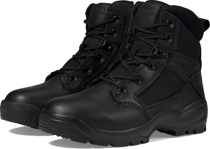 5.11 Tactical 6 ATAC 2.0 Side Zip Men's Boots Black 1 : 8 M, Textile/Leather