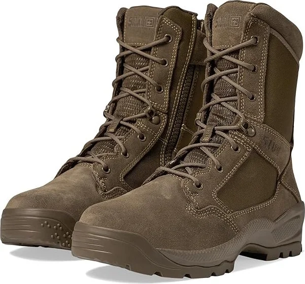 5.11 Tactical 8 ATAC 2.0 Desert Men's Boots Dark Coyote 1 : 5 M, Textile/Suede