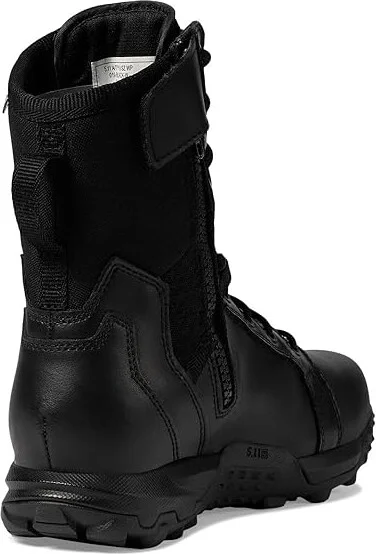 5.11 Tactical A/T 8 SZ WP Men's Shoes Black 1 : 8 W, Leather/Textile - Image 4