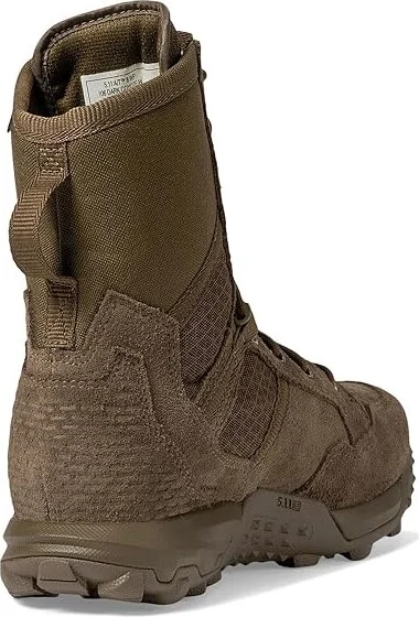 5.11 Tactical A/T 8 WP Men's Shoes Dark Coyote 1 : 6.5 M, Leather/Textile - Image 4