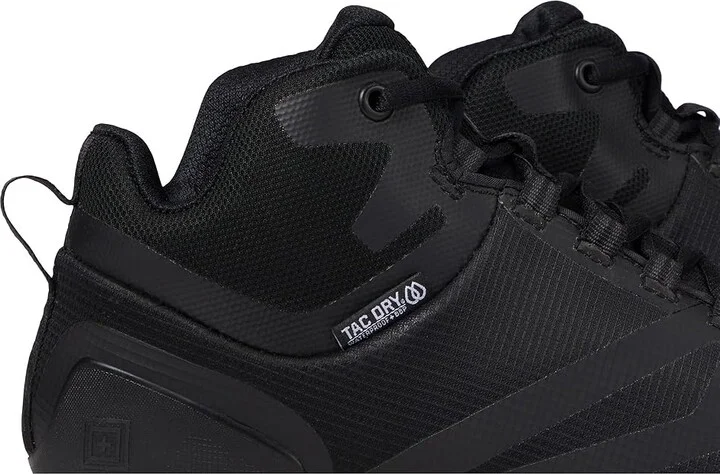 5.11 Tactical A/T Mid WP Men's Boots Black 1 : 9 W, Synthetic - Image 6