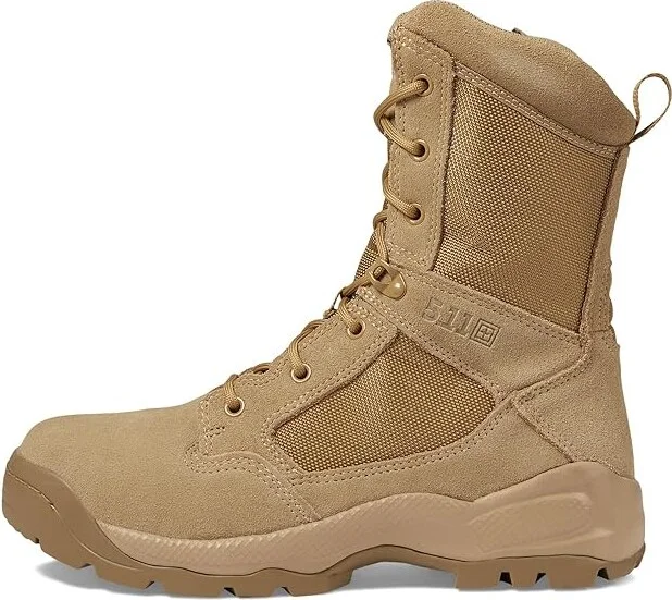 5.11 Tactical ATAC 2.0 8 Arid Men's Work Lace-up Boots Coyote : 6.5 M, Leather - Image 5