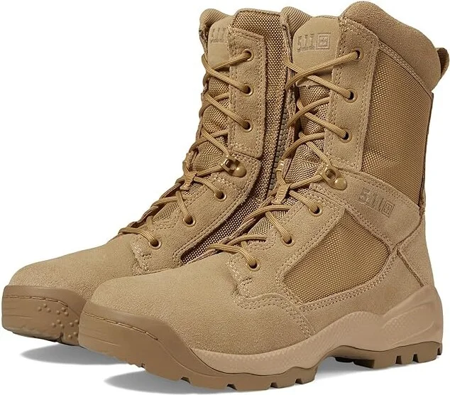 5.11 Tactical ATAC 2.0 8 Arid Men's Work Lace-up Boots Coyote : 6.5 M, Leather