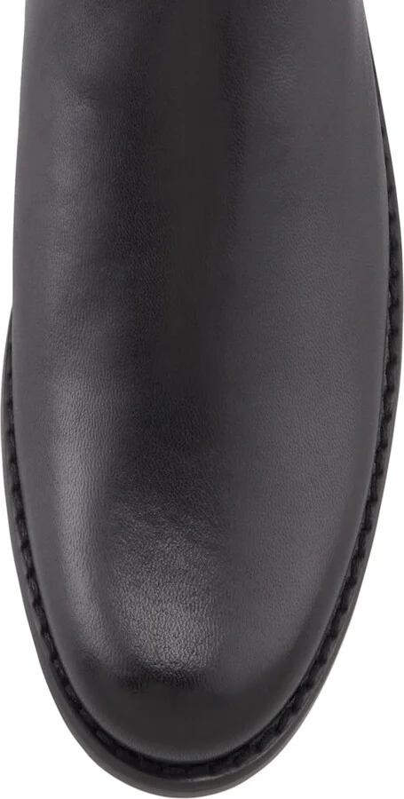 50/50 Leather Over-the-Knee Boot, Black - Image 7