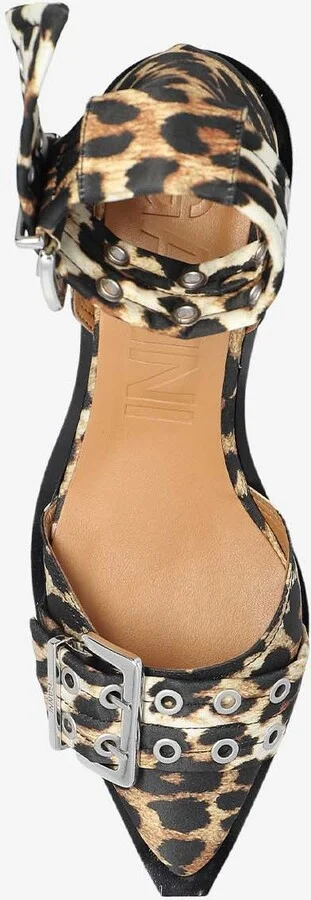 50 Leopard Print Buckled Pumps - Image 3