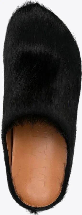 50 Long-Hair Calfskin Clogs - Image 3