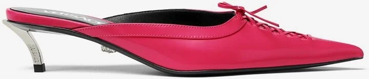 50 Pin-Point Leather Mules