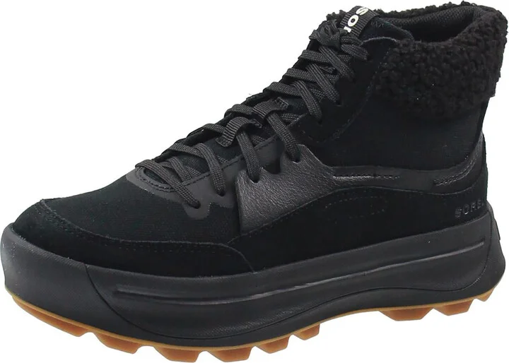 503 Mid Cozy Womens Waterproof Leather High-Top Sneakers