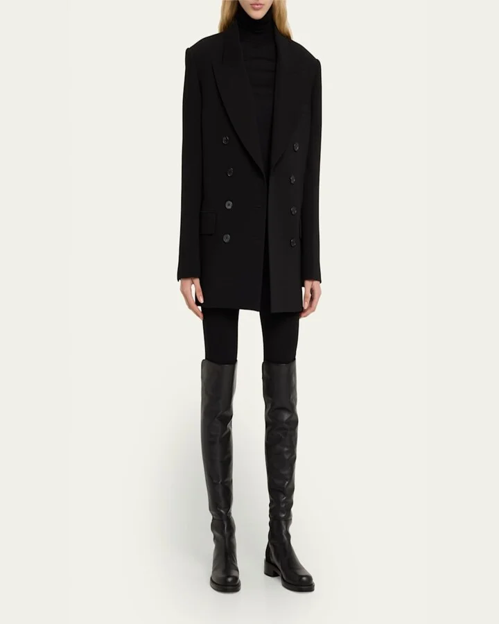 5050 Bold Leather Over-The-Knee Boots - Image 3