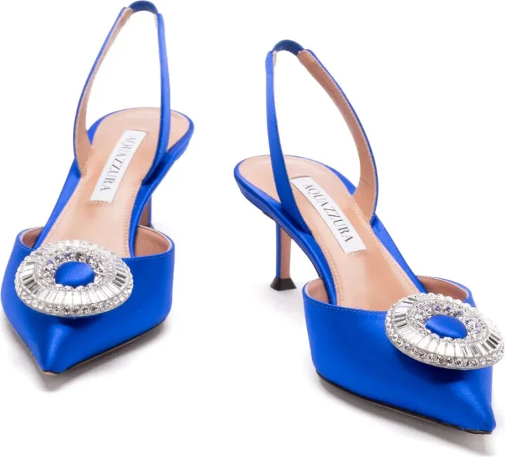 50m Crystal Hoop Sling pumps - Image 2