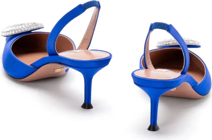 50m Crystal Hoop Sling pumps - Image 3