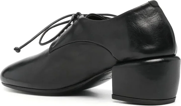 50mm Almond Leather Oxford Shoes - Image 3