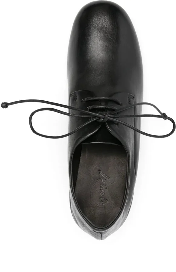 50mm Almond Leather Oxford Shoes - Image 4