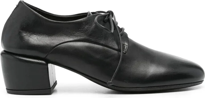 50mm Almond Leather Oxford Shoes