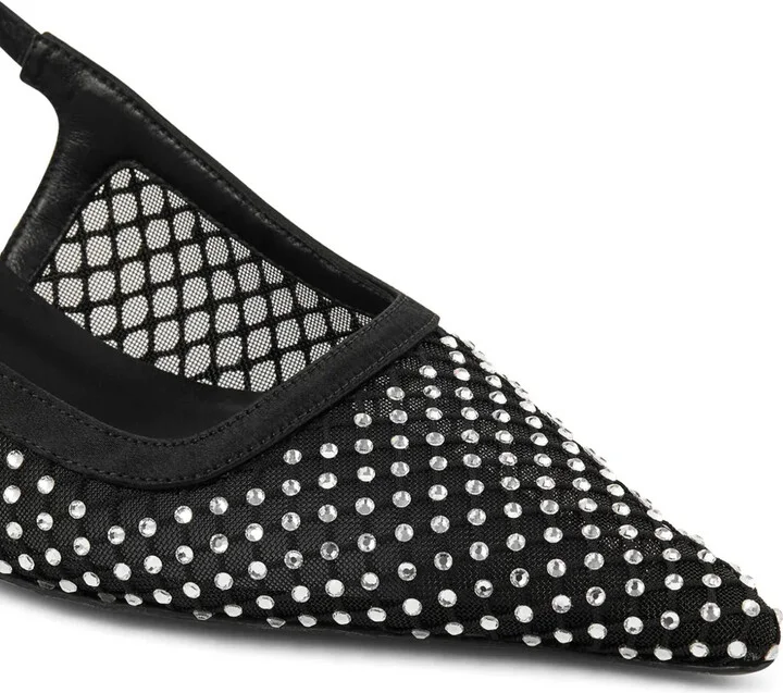 50mm Amel crystal-embellished pumps - Image 4