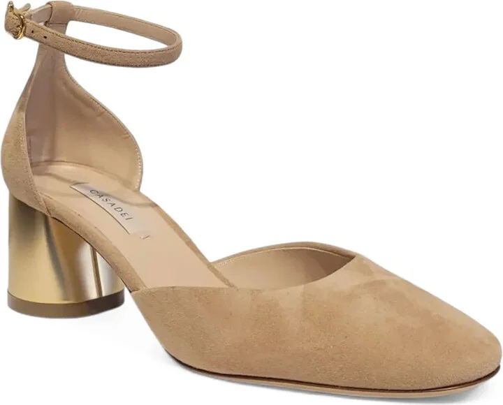 50mm Ankle-Strap Block-Heel Pumps - Image 2