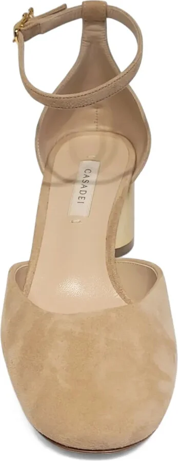 50mm Ankle-Strap Block-Heel Pumps - Image 4