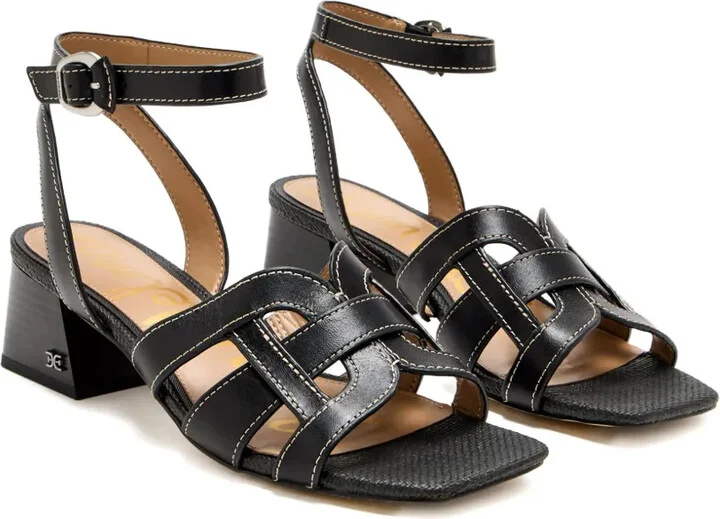 50mm Ankle-Strap Block-Heel Sandals - Image 2