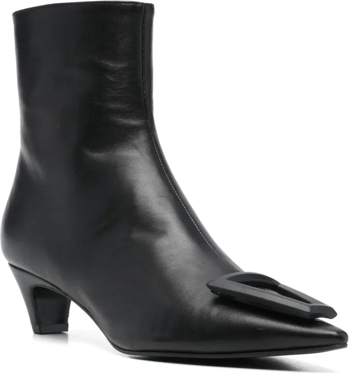 50mm Appliqué-Detail Boots - Image 2