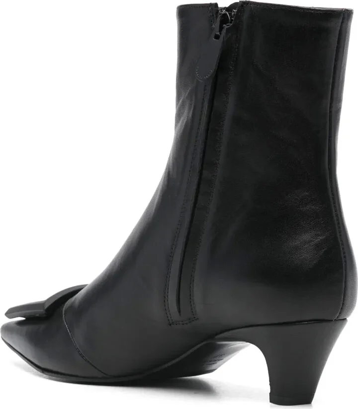 50mm Appliqué-Detail Boots - Image 3