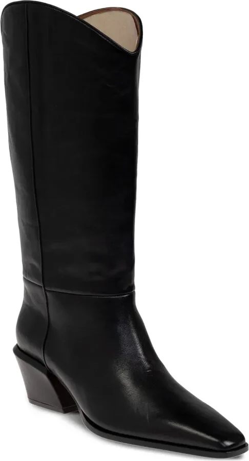 50mm Bettina leather pointed-toe boots - Image 2