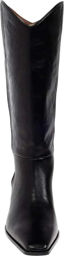 50mm Bettina leather pointed-toe boots - Image 3