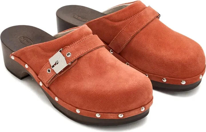 50mm Buckle-Fastening Studded Mules - Image 2