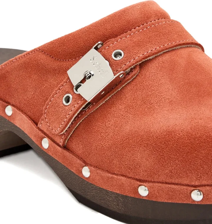 50mm Buckle-Fastening Studded Mules - Image 3