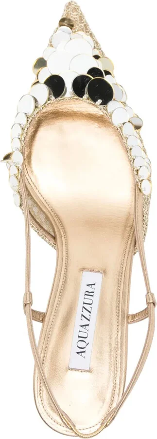 50mm Can Can slingback pumps - Image 4