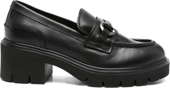 50mm Chain-Detail Loafers