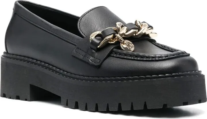 50mm Chain-Link Detail Loafers - Image 2