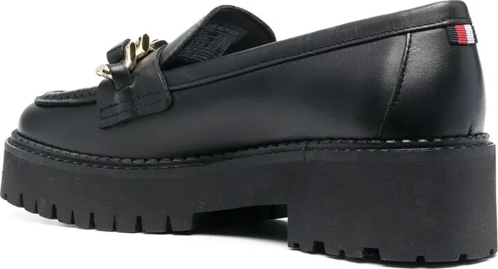 50mm Chain-Link Detail Loafers - Image 3