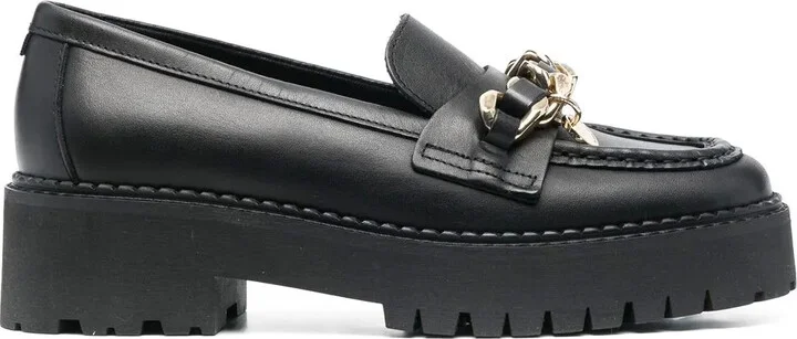 50mm Chain-Link Detail Loafers