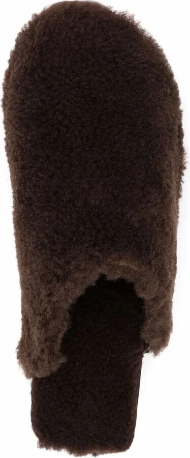 50mm Closed Sheepskin Clogs - Image 4