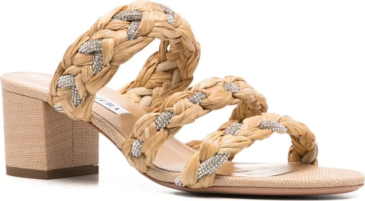 50mm Costiera Crystal sandals - Image 2