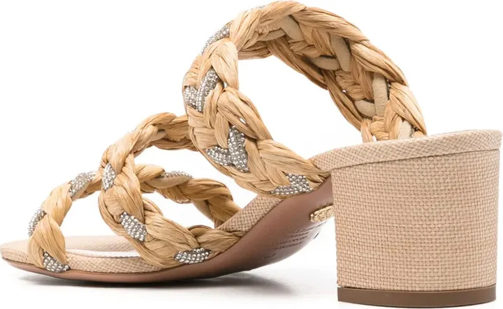50mm Costiera Crystal sandals - Image 3