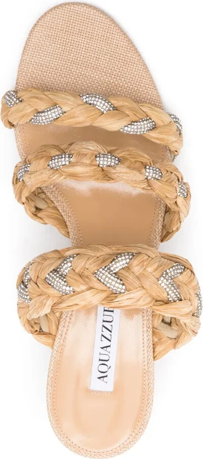 50mm Costiera Crystal sandals - Image 4