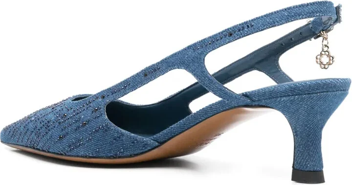 50mm Crystal-Embellished Pumps - Image 3