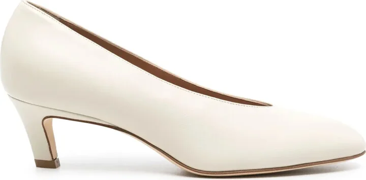 50mm Deva leather pumps