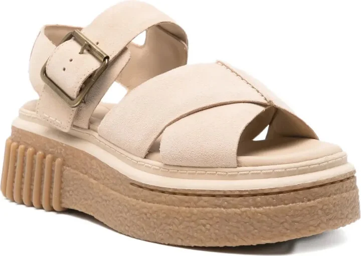 50mm Evamar buckle-fastening platform sandals - Image 2