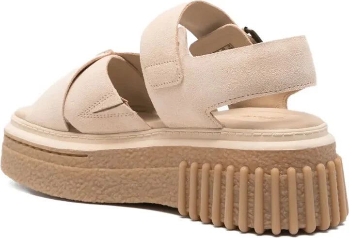 50mm Evamar buckle-fastening platform sandals - Image 3